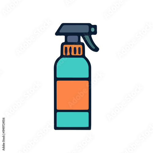 Cleaning Spray Bottle Icon