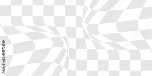 Checkered Pattern Background With Gray And White Tiles For Design Or Presentation