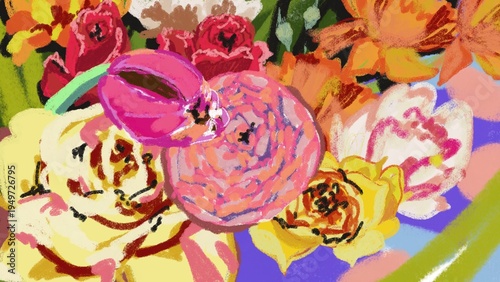 Digital Flower Bouquet