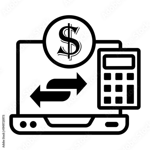 transaction Line Icon