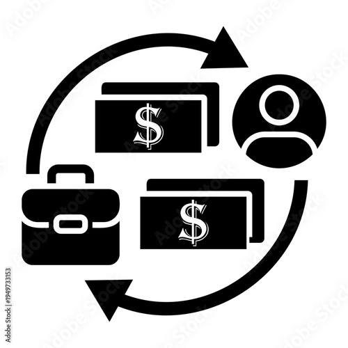 transaction Solid icon