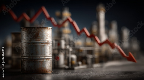 Oil Barrel Amidst Economic ...