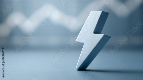 Energy Symbol: A sleek, mod...