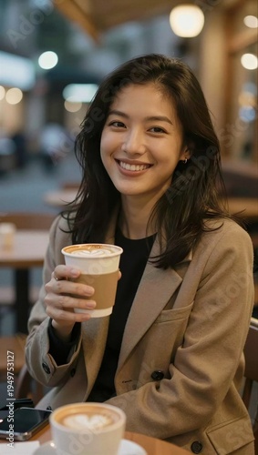 Wallpaper Mural Woman Walking on a City Street Torontodigital.ca