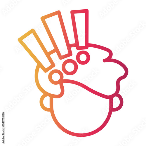 ocd Line Gradient Icon