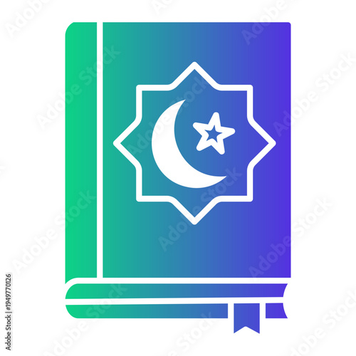holy quran Gradient icon
