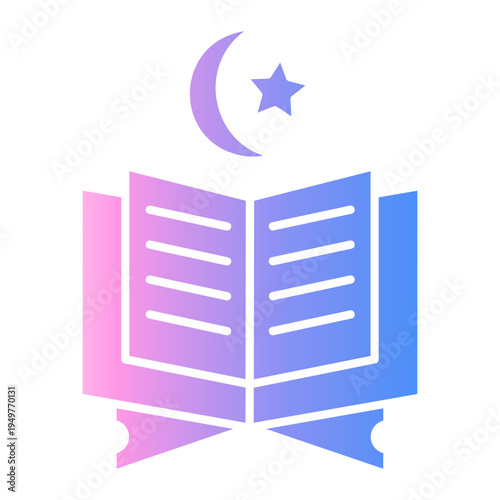 holy quran Gradient icon
