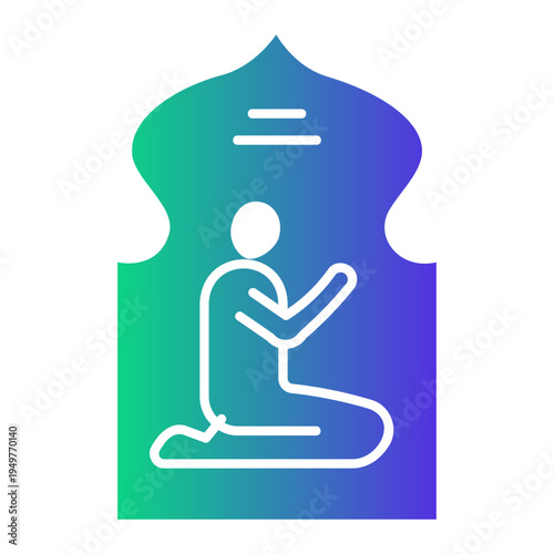 pray Gradient icon