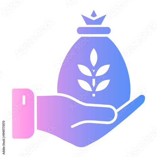 charity Gradient icon