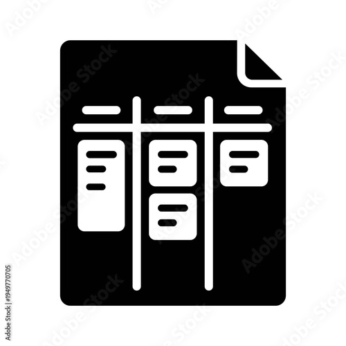 Kanban Board Icon