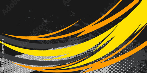 PrintCar wrap decal design vector, custom livery race rally car vehicle sticker and tinting.