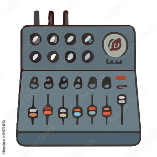 Audio Mixer Console Icon