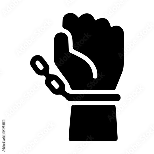 Fist with Broken Shackle Icon