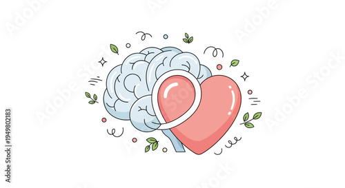 Brain and Heart Connection: Balance of Logic and Emotion