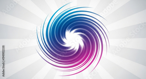 Vibrant Colorful Swirl Abstract Background.