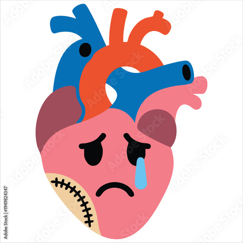 Human organ symbol for health and medical concept vector art