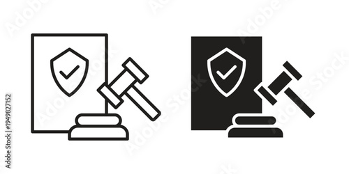 Code of conduct icon symbol collection for web design. Icon Element For Design
