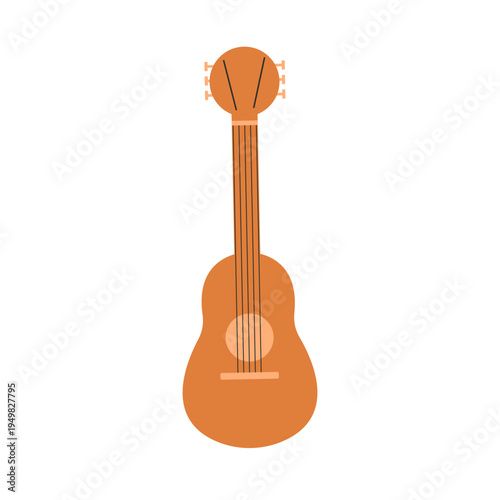 Simple Ukulele Illustration