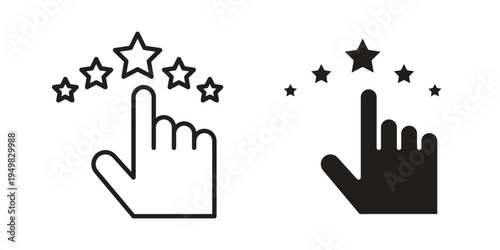 Customer feedback icon symbol collection for web design. Icon Element For Design