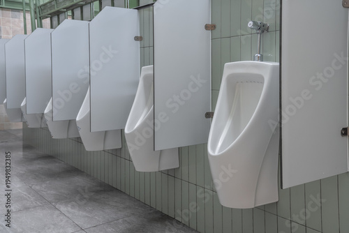 Urinals in public restrooms in Thailand