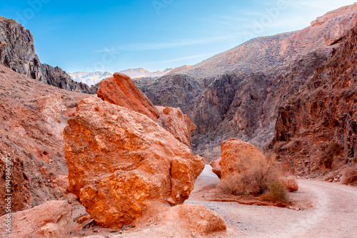 Schilderij op canvas Charyn Canyon, Valley of Castles