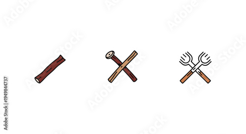 Brittle Line art vector set clean modern artistic abstract illustration