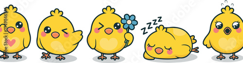 vector illustration of a set of fire flames