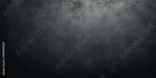 A dark blue grunge background featuring a moody storm sky with thick clouds and wispy smoke texture against a black night backdrop