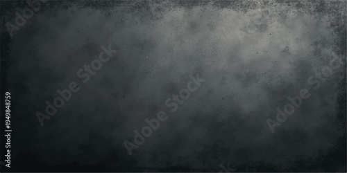 A dark blue grunge paper texture with a misty smoke effect and gray storm clouds creates a moody night sky backdrop