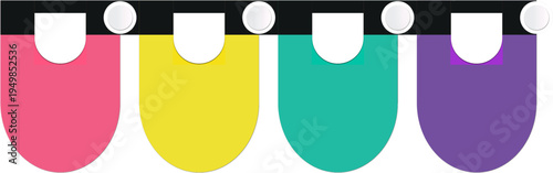 Modern Minimal Infographic Abstract Vector Pack with Rectangle Round Shapes and Geometric Basic Circle Form Elements in Flat Design Style