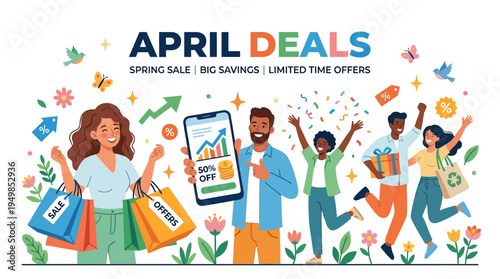 April Deals Spring Sale with Discounted Offers