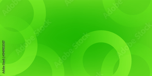 Abstract green circle background trendy. Fluid shapes composition. vector design concept