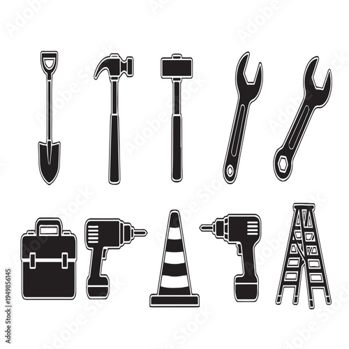 set of different tools