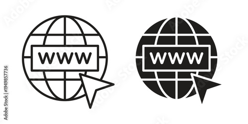 Website icon symbol collection for web design. Icon Element For Design