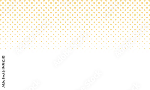 シンプルポップなハーフトーン・ドットの背景