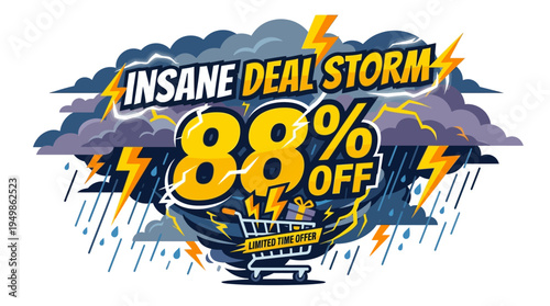 Insane Deal Storm with 88% Off Promotion