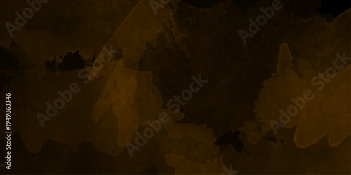 Abstract watercolor artwork with brown hues, , cement texture background with a dark brown gradient in the middle,  watercolor painted mottled brown or black background with vintage marbled texture.