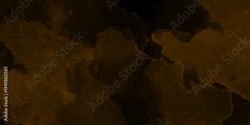 Abstract watercolor artwork with brown hues, , cement texture background with a dark brown gradient in the middle,  watercolor painted mottled brown or black background with vintage marbled texture.