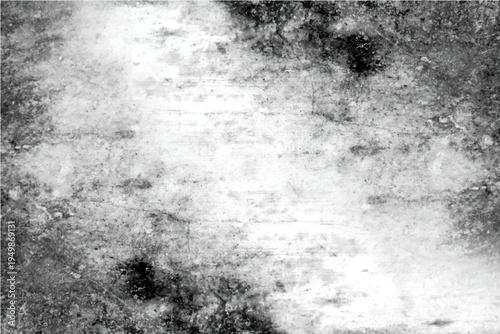 distressed grainy aged dirty black textured concrete wall with dirt, dust, and grain suitable for illustration design overlay of abstract grunge old black and white background