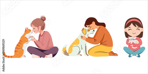 Pet Lifestyle Illustration