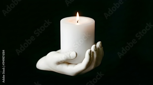 candle in the dark
