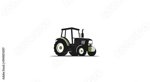 Tractor vehicle farm equipment machine 1.