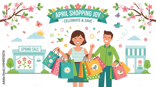 April Shopping Joy Celebrate Spring Deals