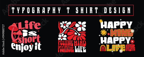 Urban Streetwear T-Shirt Design Bundle – Graffiti Typography Graphic Pack