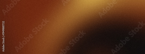 Abstract Copper Grain Gradient Background with Cinematic Gold Light Leak and Sandy Texture