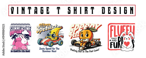 Urban Streetwear T-Shirt Design Bundle – Graffiti Typography Graphic Pack