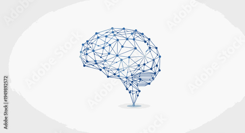 Neural Network Brain Concept - Artificial Intelligence Technology