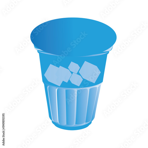Make a Professional Water Cup Vector