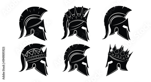 Ancient spartan and roman helmets a collection of warrior headgear