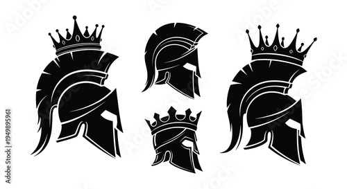 Ancient spartan and roman helmets a collection of warrior headgear